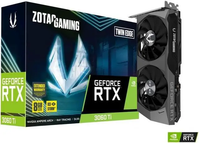 Main image of ZOTAC GAMING GeForce RTX 3060 Ti Twin Edge LHR Video Card