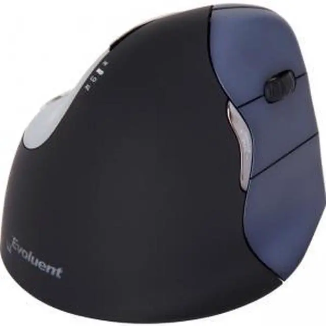 Main image of Evoluent - VM4RW - Evoluent Verticalmouse Right Handed Wireless - Optical - Wireless - Radio Frequency - 2.40 GHz - USB