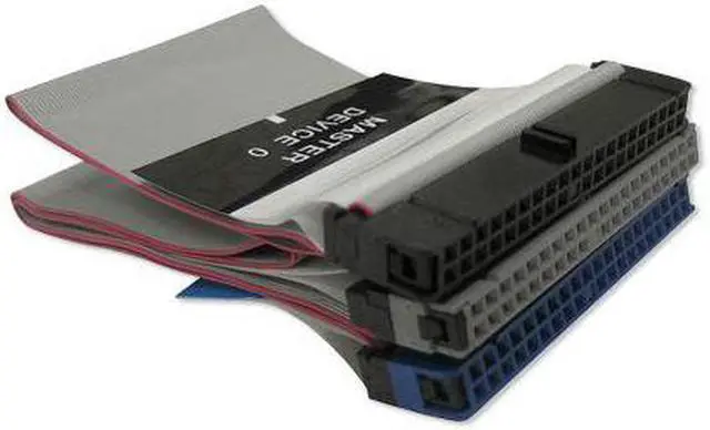 Main image of ATA66100 2 Drive PVC IDE Cable- 2ft,BULK