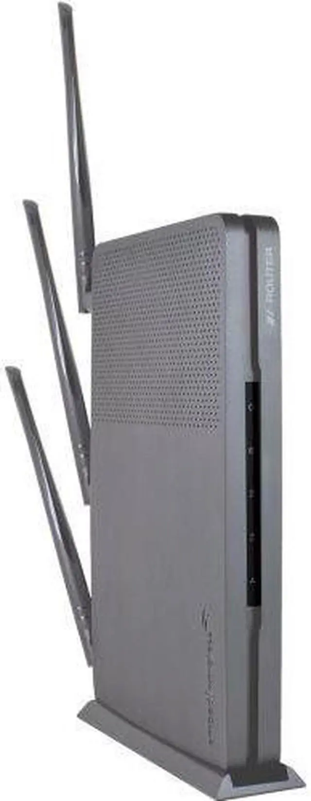 Alt view image 2 of 4 - Amped Wireless - Wireless-AC1900 Dual-Band Wi-Fi Router - Black (B1900RT-CA)