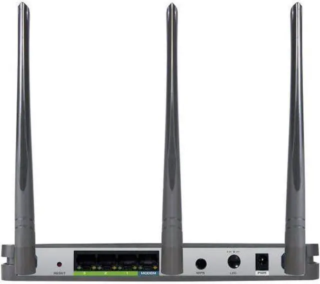 Alt view image 3 of 4 - Amped Wireless - Wireless-AC1900 Dual-Band Wi-Fi Router - Black (B1900RT-CA)