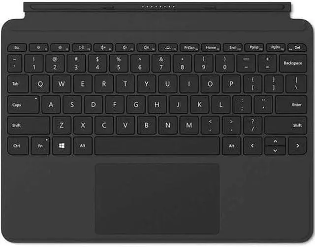 Alt view image 2 of 3 - French - Microsoft Surface Go Signature Type Cover Keyboard Cover Case For Go Tablet Black  - (KCN-00002)