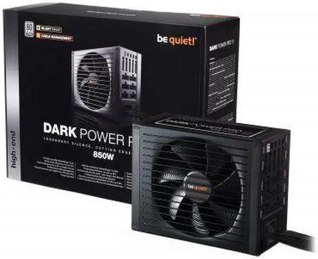 Alt view image 10 of 11 - be quiet! Dark Power Pro 11 850W ATX 12V 80 Plus Platinum Modular Power Supply – Silent Wings 3 Fan