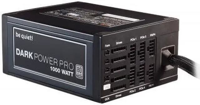 Alt view image 8 of 11 - be quiet! Dark Power Pro 11 1000W ATX 12V 80 Plus Platinum Modular Power Supply – Silent Wings 3 Fan