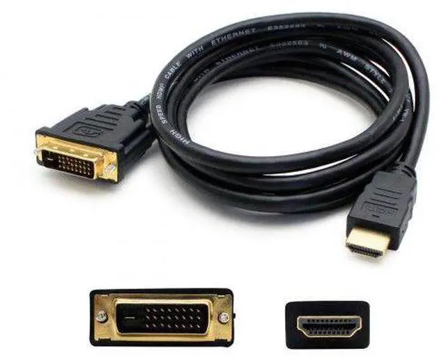 Alt view image 3 of 13 - AddOn DVI-D/HDMI Video Cable