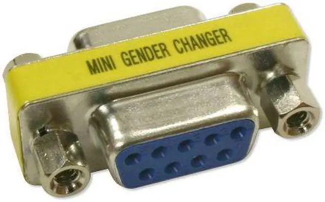 Main image of DB9 F/F Mini Gender Changer