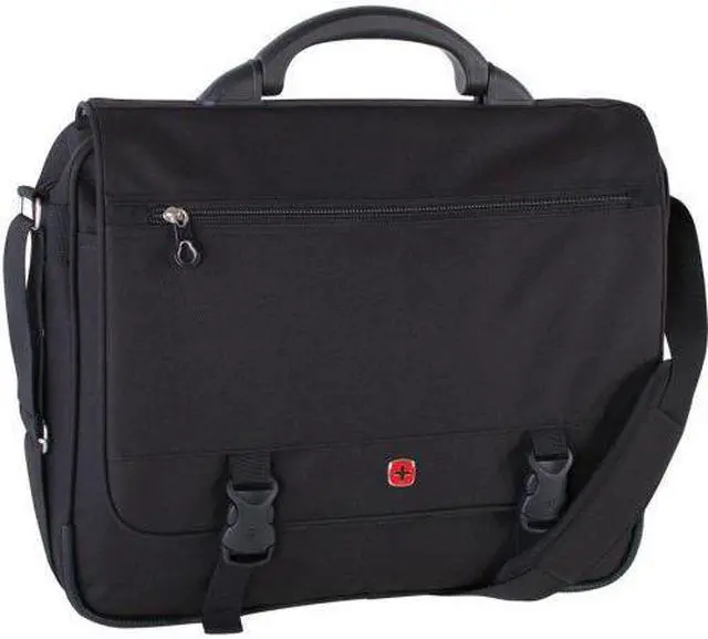 Alt view image 2 of 2 - Swiss Gear Swiss Gear 15.6inch Expandable Portfolio-1680D & Polytex Exterior - Double Compa
