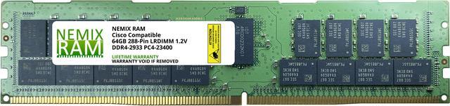 HX-ML-X64G4RT-H 64GB for CISCO HyperFlex HX240c M5 by Nemix Ram