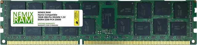 HMA82GR7CJR8N-XN Hynix Replacement 16GB DDR4-3200 PC4-25600 ECC Registered  Memory by NEMIX RAM