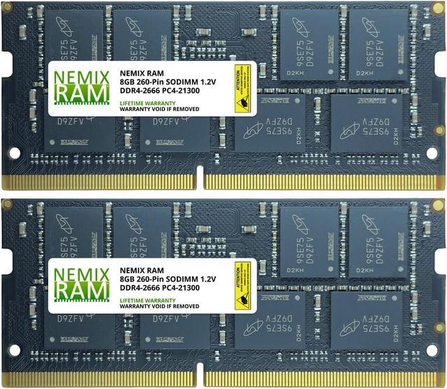 A-Tech 16GB DDR4-2666 (PC4-21300) SODIMM Laptop Memory RAM — A