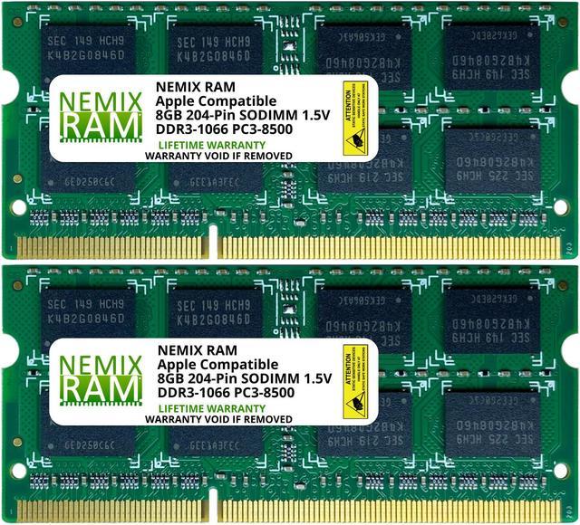 Udstråle pendul bro 16GB 2X8GB NEMIX RAM Memory for Apple MacBook Pro Mid 2010 System Specific  Memory - Newegg.com