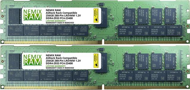 2TB Kit (8 X 256GB) DDR4-2933 PC4-23400 ECC Load Reduced, 48% OFF
