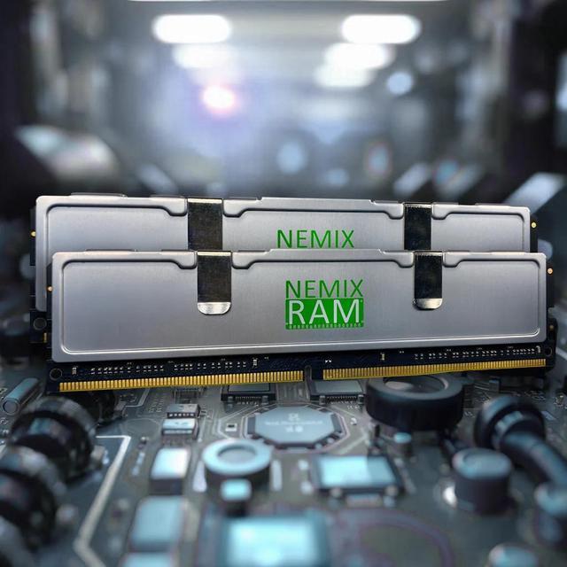 Alt view image 2 of 4 - NEMIX RAM Silverline PC Gaming Memory 32GB (4X8GB) DDR4 3200MHZ PC4-25600 CL22 Non-ECC Unbuffered UDIMM KIT