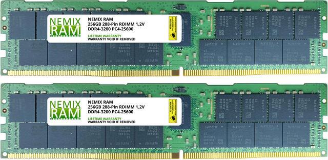 512GB Kit 2x256GB DDR4-3200 PC4-25600 ECC Registered 8Rx4 Memory for  Servers/Workstations by NEMIX RAM