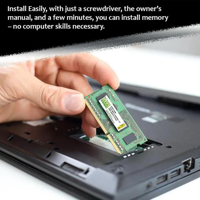 Alt view image 4 of 6 - NEMIX RAM 32GB (1X32GB) DDR4 3200MHZ PC4-25600 2Rx8 1.2V 260-PIN Non-ECC SODIMM Laptop PC Memory