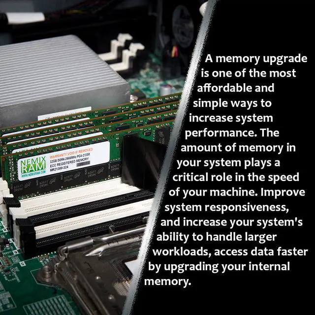 Alt view image 2 of 6 - NEMIX RAM 32GB (1X32GB) DDR4 3200MHZ PC4-25600 2Rx8 1.2V 260-PIN Non-ECC SODIMM Laptop PC Memory