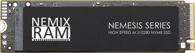 Alt view image 2 of 6 - NEMIX RAM Nemisis Series 1TB SSD M.2 2280 Gen4 PCIe PS5 Internal Drive  Fastest Speed 7415MBs NAND 3D
