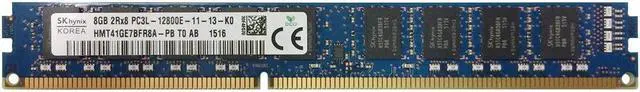 Main image of 8GB DDR3-1600 DR X8 1.35V VLP UNBUFF - HMT41GE7BFR8A-PB