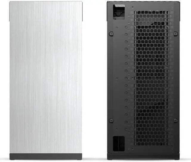 Alt view image 5 of 7 - Geometric Future M8 Dharma Mid Tower E-ATX/ATX Gaming Case, Aluminum/Glass/1.0 mm Steel, Vertical Air Duct design, Support Type C, 420/360 Radiator, Vertical GPU Mount, GEO-M8-DHA (PC Case ONLY)
