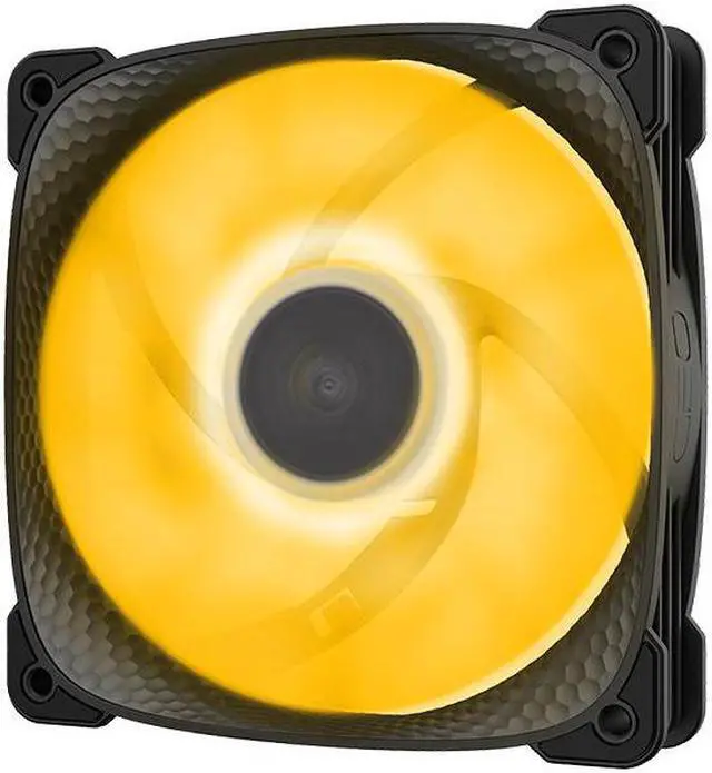 Alt view image 5 of 7 - Geometric Future Squama 2505 RGB PWM Fan - Black - 120mm - 3 pack - High Performance - 5V 3pin Addressable RGB - Motherboard SYNC with 5V 3pin - 4pin PWM - with controller - ( GEO-S2505B-3)