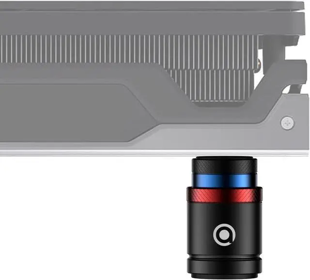 Main image of anidees Graphics Card Brace GPU Support Bracket, Full Aluminum Holder Provides Strong Support and Stand for Universal VGA Card, Support from 25 to 62mm Length, AI-GP-S