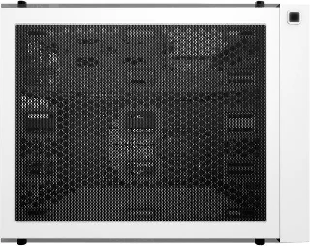Alt view image 6 of 7 - anidees AI-CL-Cube-W Lite Cube ATX Tempered Glass Gaming Case, Compatible with EATX/ATX M/B - White version