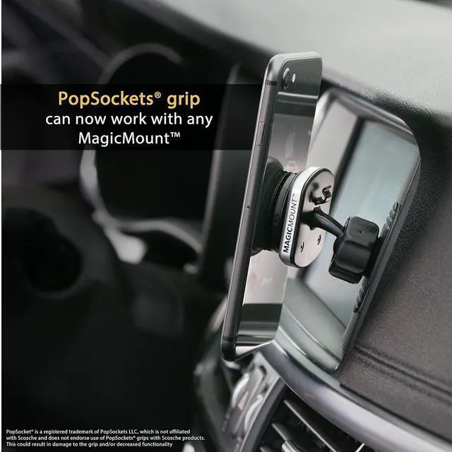 Alt view image 2 of 7 - SCOSCHE MPDCFA MagicMount Pro Universal Magnetic Phone/GPS Mount for The Car
