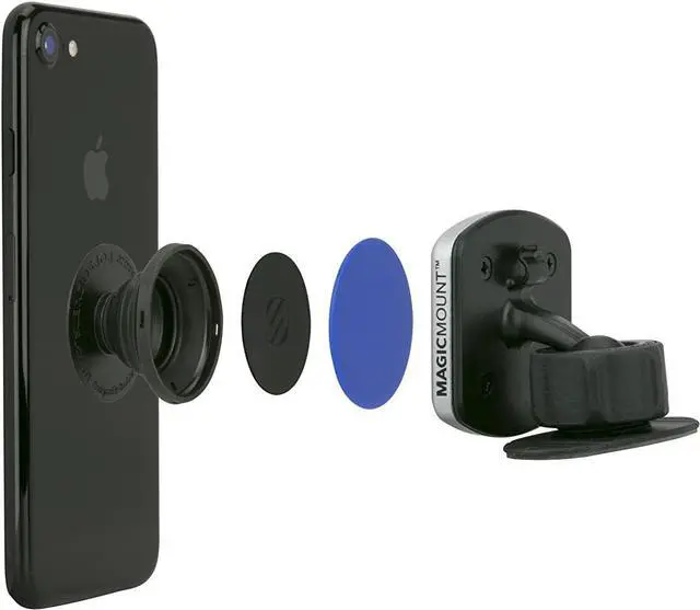 Alt view image 6 of 7 - SCOSCHE MPDCFA MagicMount Pro Universal Magnetic Phone/GPS Mount for The Car