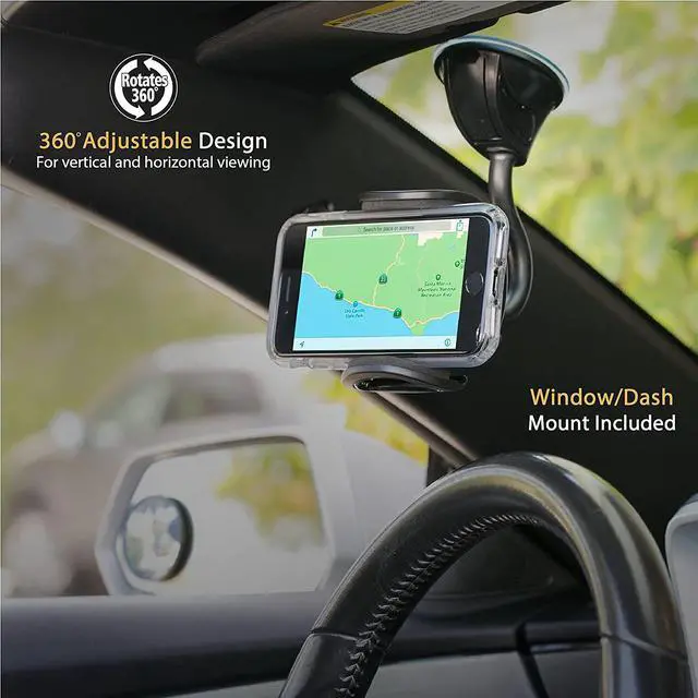Alt view image 5 of 5 - SCOSCHE IHW10-SP1 STUCKUP Universal 4-in-1 Phone Mount Kit for Mobile Devices