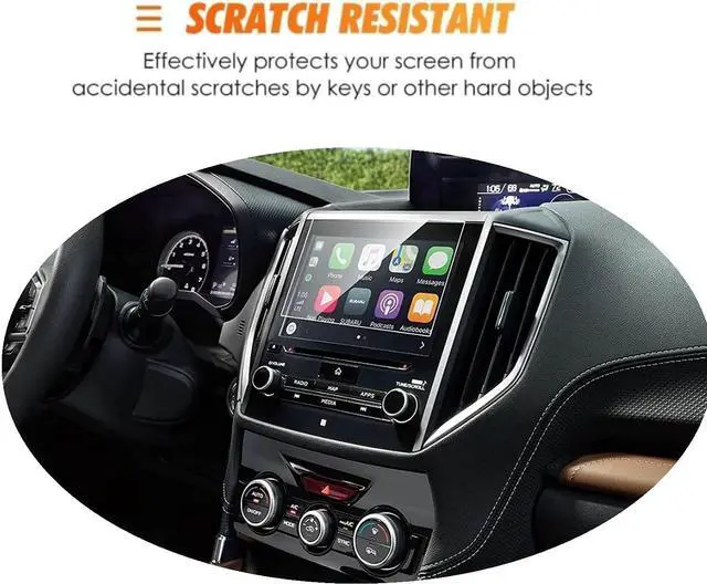 Alt view image 2 of 7 - Screen Protector Compatible With Subaru Forester (8 Inch, 2020-2021), Tempered Glass Screen protector foils