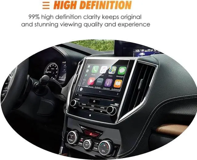 Alt view image 3 of 7 - Screen Protector Compatible With Subaru Forester (8 Inch, 2020-2021), Tempered Glass Screen protector foils