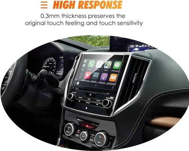 Alt view image 4 of 7 - Screen Protector Compatible With Subaru Forester (8 Inch, 2020-2021), Tempered Glass Screen protector foils