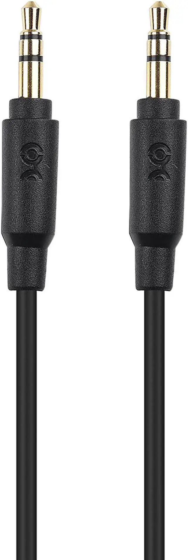 Alt view image 4 of 5 - 2-Pack Coiled 3.5mm Male to Male Stereo Audio Cable - Stretches from 2 to 4 Feet
