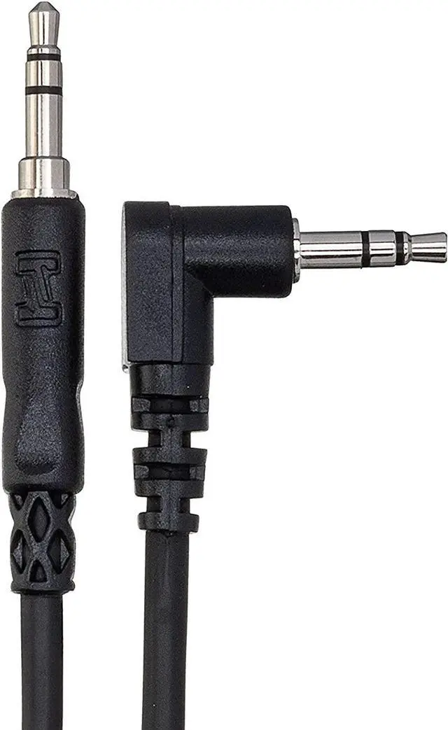 Alt view image 7 of 11 - Hosa CMM-105R 5-Feet Stereo Mini Male to Stereo Angled Mini Male Cable