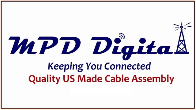 Alt view image 3 of 3 - LMR®400 Times Microwave Coaxial Cable PL259 Male to PL259 Male UHF MPD Connectors, Low-Loss RF Coax for CB, Ham Radio, Transmitters & Antenna, 20ft