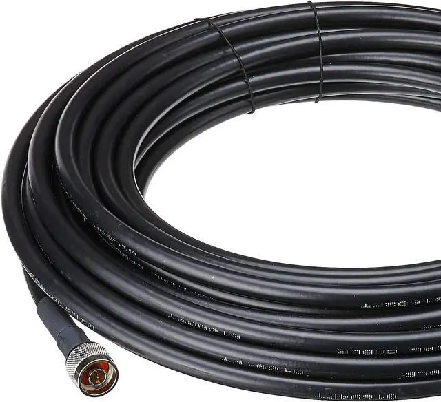 Alt view image 3 of 4 - Wilson Electronics 50 ft. Black WILSON-400 Ultra Low Loss Coax Cable (N-Male to NMale)