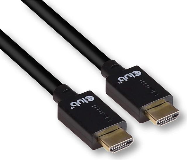 Alt view image 14 of 20 - Club 3D Ultra High Speed HDMI™ Cable 10K 120Hz 48Gbps M/M 1 m./3.28 ft.