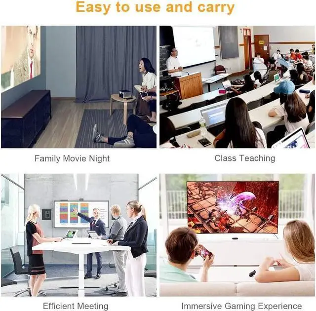 Alt view image 6 of 7 - USB C to HDMI Adapter with 4K@60Hz HDR, CableCreation HDMI to USB Type C Converter, Compatible with MacBook Pro, iPad Pro 2020, Surface Go, XPS 13, Yoga 910, Galaxy S10 or Dex to TV, Monitor