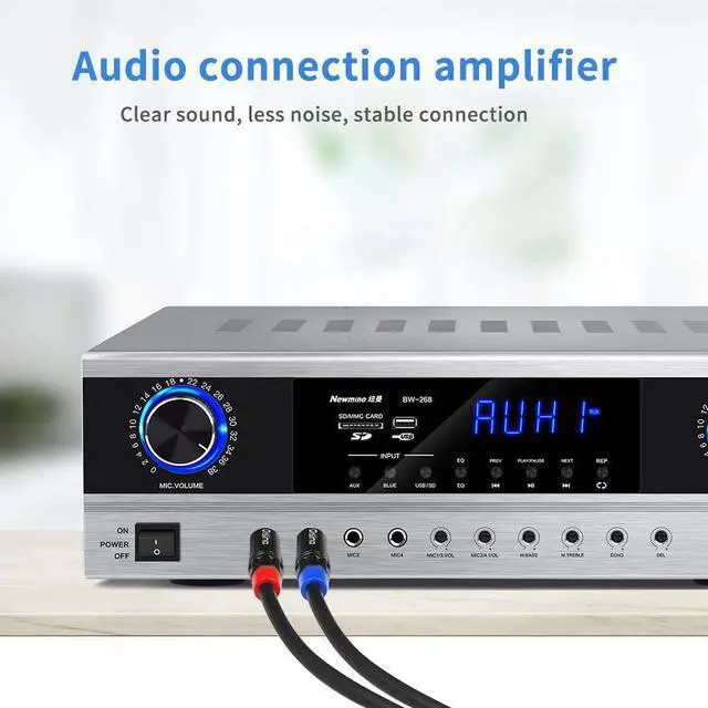 Alt view image 7 of 7 - 1/4 inch TRS Stereo Y-Splitter Insert Cable 1/4 Inch Male Jack to Dual 1/4inch(6.35mm) Male TS Mono Breakout Cable Audio Patch Cord - 6.6 Feet/2 Meter