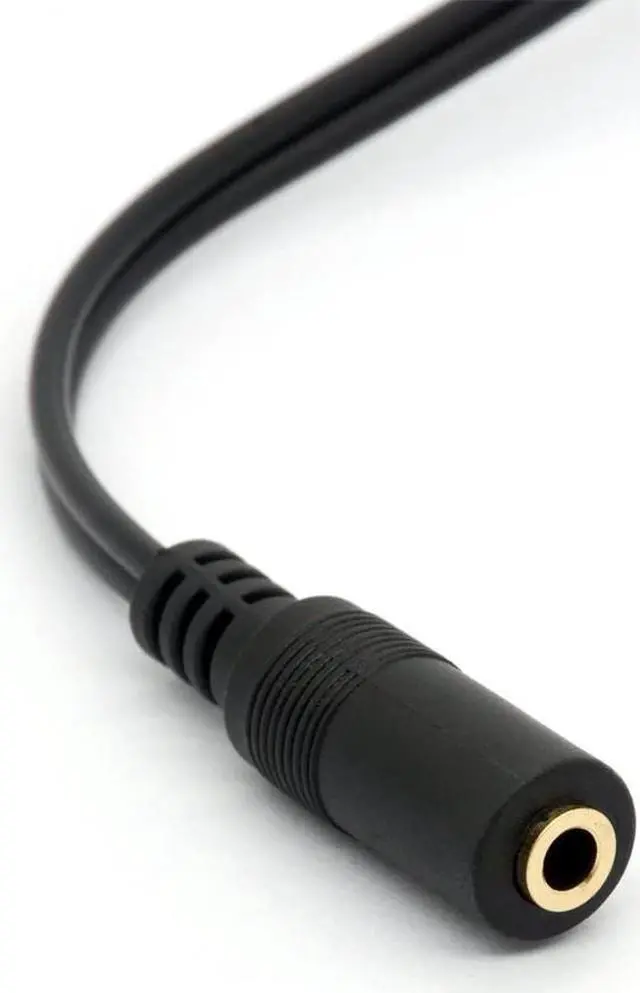 Alt view image 3 of 5 - 3.5mm Female to Dual RCA Phono Stereo Splitter Cable 3.5 Jack Socket to 2RCA Audio Adapter Extender Cord 8inch/20cm (2RCA Female)
