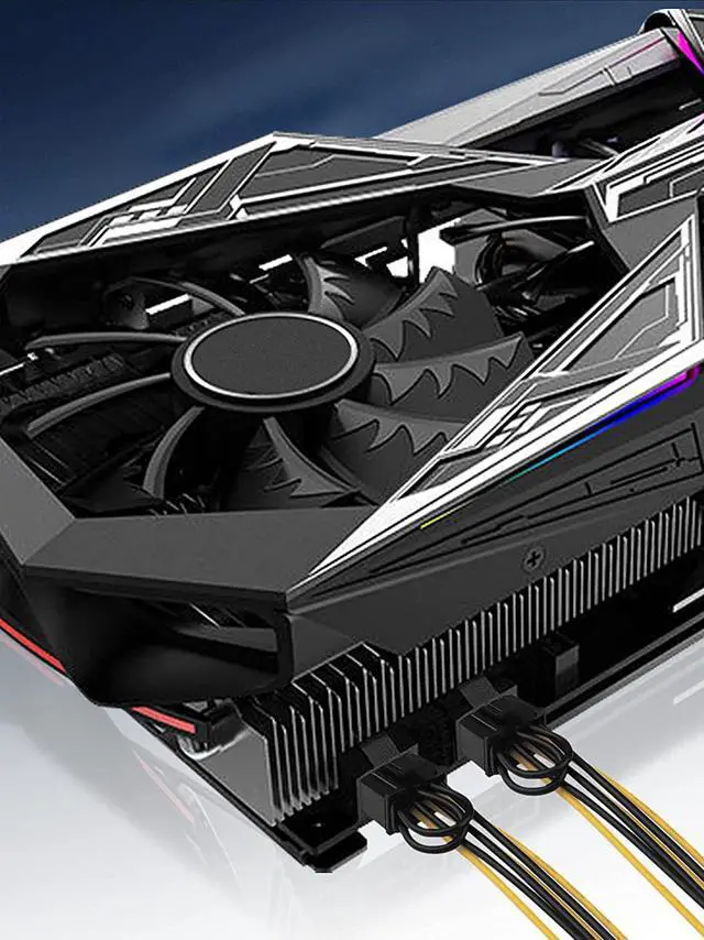 Alt view image 7 of 7 - 6 Pin PCIe - 2 x PCIe 8 (6+2) Pin 6PIN to Dual 8PIN Graphics Card PCI-e Express VGA Splitter Power Extension Cable (4 Pieces)