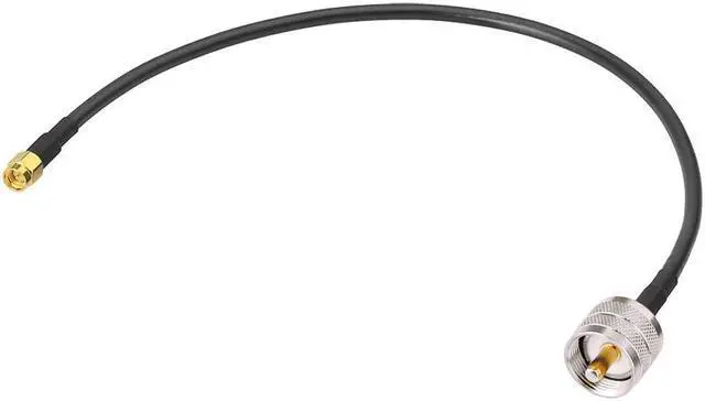 Alt view image 4 of 6 - BINGFU SMA Male to UHF SO239 Female & PL259 Male RG58 Coaxial Jumper Cable 12 inch 30cm (2-Pack) for Portable VNA Vector Network Analyzer Antenna Analyzer Spectrum Analyzer SWR Meter Tester