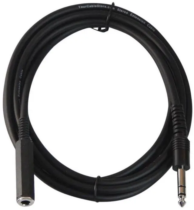 Main image of 10 Foot 1/4 (6.3mm) Stereo Headphone Extension Cable
