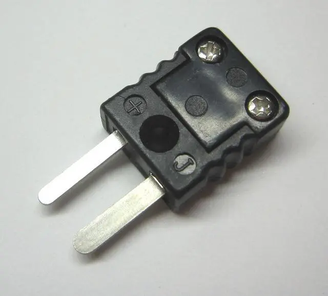 Alt view image 4 of 7 - Mini J-Type Thermocouple Wire Connector, Cable Connector, 5 Sets Pairs Male and Female Plugs