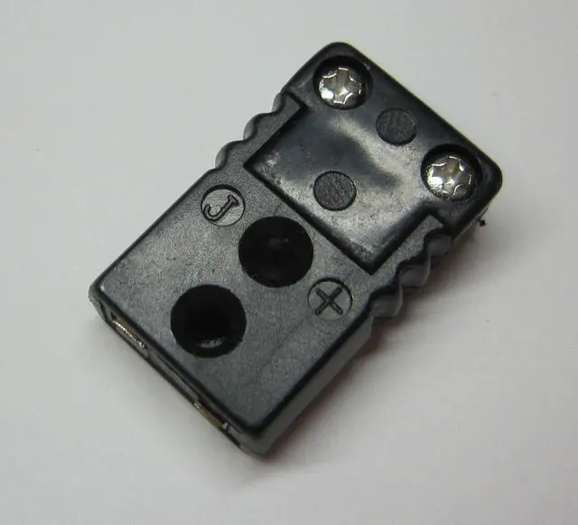 Alt view image 6 of 7 - Mini J-Type Thermocouple Wire Connector, Cable Connector, 5 Sets Pairs Male and Female Plugs