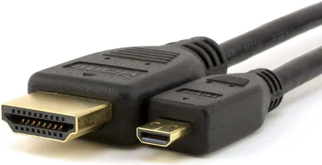 Alt view image 2 of 4 - BRENDAZ Compatible HDMI Cable for Sony HDR-CX405 HD Handycam, FDR-AX100 4K Ultra HD, FDR-AX53 Ultra HD Handycam Camcorder, High Speed 4K Micro-HDMI to HDMI Cable (6-Feet)