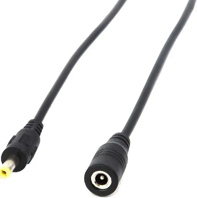 Alt view image 2 of 6 - COOLM DC 4.0mmx1.7mm Male and Female DC Plug Line Power Cord 1.7mm I.D. 4.0mm O.D Security Monitoring Power Cord LED DC Power Cord 4.01.7 Barrel Adapter Converter Cable 5 Pairs