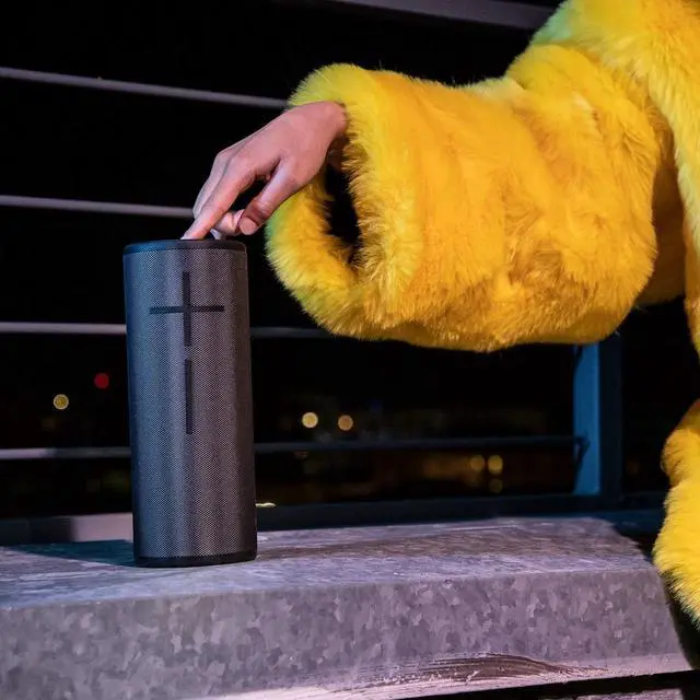 Alt view image 6 of 7 - Ultimate Ears MEGABOOM 3 Wireless Portable Waterproof Bluetooth Speaker with 360 Degree Sound, Deep Bass, Party UP via Boom App with Signature Series Shockproof, Waterproof Case