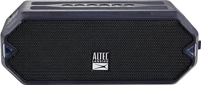 Alt view image 8 of 20 - Altec Lansing IMW1200 Hydrajolt Wireless Bluetooth Waterproof Portable Speaker (Black)