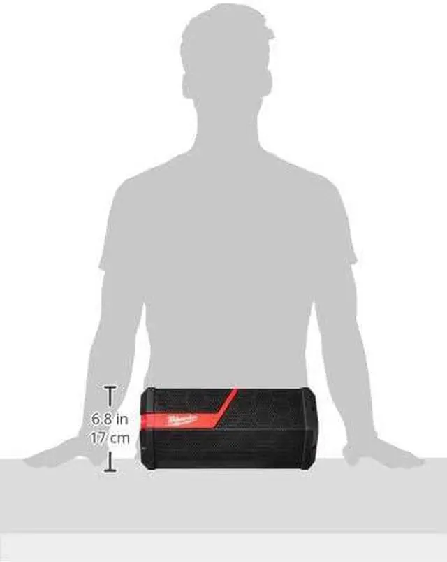 Alt view image 6 of 7 - 2891-20 Wireless Jobsite Speaker with Bluetooth